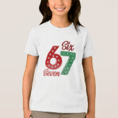 SixSeven 67 トライブレンドTシャツ (正面)