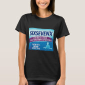 Sixsevenx Relief From Meme Numbers Parody Teacher  Tシャツ (正面)