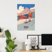 Sixt スキーリゾート旅行ポスター ポスター (ホームオフィス)
