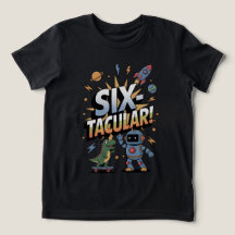 SIXtacular - 6誕生日Tシャツ子供へ