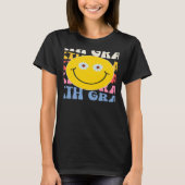 Sixth Grade Smile Groovy Back To School 6th Grade  Tシャツ (正面)