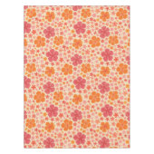 Sixties Hawaiian hibiscus pattern テーブルクロス (正面)