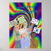 Sixties Protest Poster ポスター (正面)