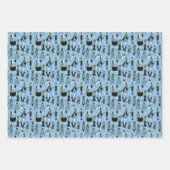 Sixties Witches - Retro Fashion Halloween ラッピングペーパーシート (正面)