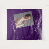 Sixty Birthday photo タペストリー (正面(横))