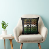 「SIXTYNINEデザイン」ロゴ クッション (椅子)