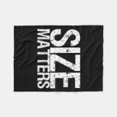 Size フリースブランケット (正面(横))