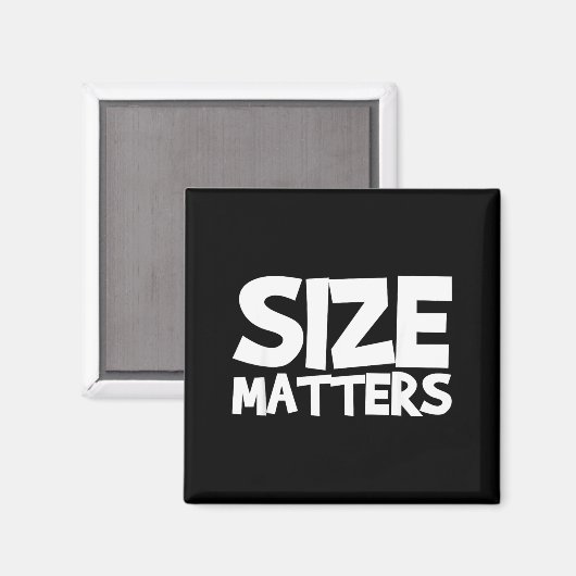 Size マグネット (正面/裏面)