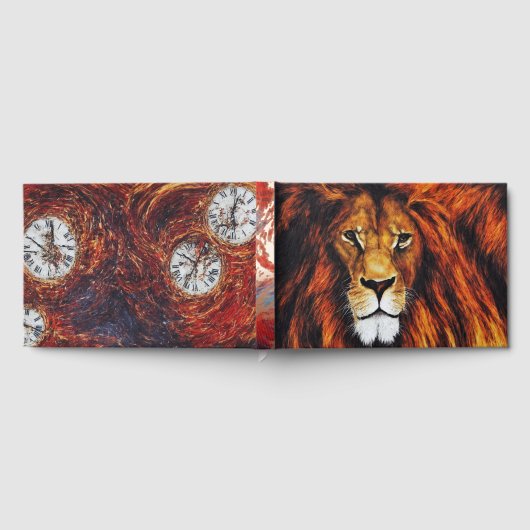 Size: 9" x 6", NullValue, Paper: Blank White 70 lb ゲストブック (全面)