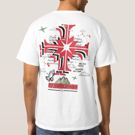 Sizmo x Pal Biso – 大聖堂 – T – シャツ (裏面)