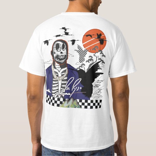 Sizmo x Pal Biso - Paradise Island - Tシャツ (裏面)