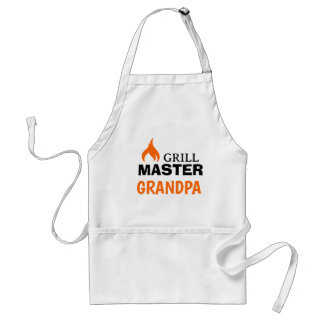 SIZZLE! 🍔 Grill Master Grandpa Apron スタンダードエプロン
