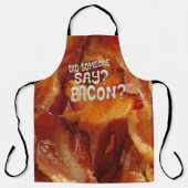 Sizzling Bacon Apron, Funny Bacon Lovers Humor エプロン (正面)