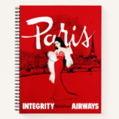Sizzling in Paris ノートブック (正面)
