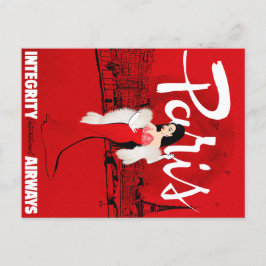 Sizzling in Paris ポストカード