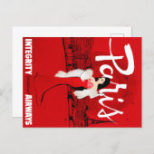 Sizzling in Paris ポストカード (正面/裏面)