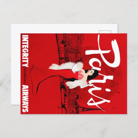 Sizzling in Paris ポストカード (正面/裏面)