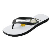 Sizzling Summer Frog Women's Flip-Flops ビーチサンダル (アングル)