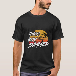 Sizzling Thicc Boy Summer:トレンディースタイル Tシャツ