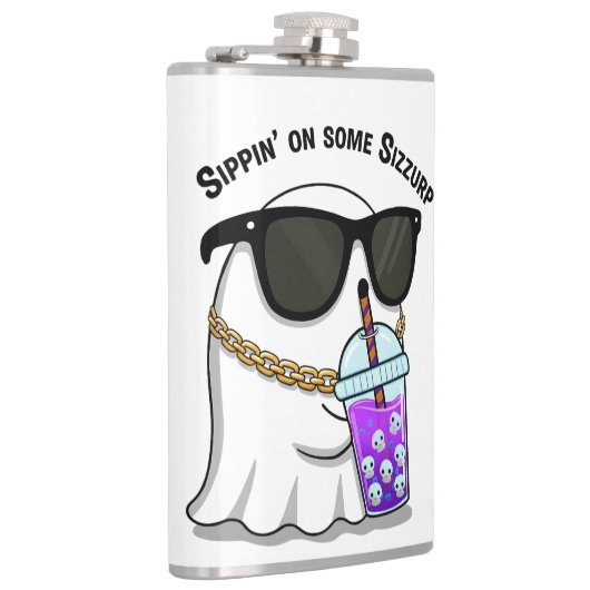 Sizzurp Ghost Kawaii Flask フラスク (右)