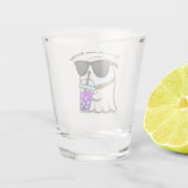 Sizzurp Ghost Shot Glass – Funny Cute Ghost ショットグラス (裏面)