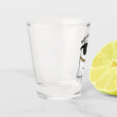 Sizzurp Ghost Shot Glass – Funny Cute Ghost ショットグラス (左)