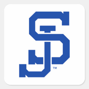 SJ Spartansのロゴ スクエアシール