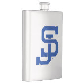 SJ Spartansのロゴ フラスク (右)