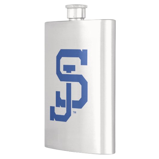 SJ Spartansのロゴ フラスク (左)