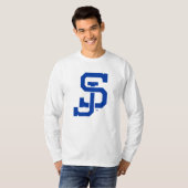 SJ Spartansのロゴ Tシャツ (正面フル)