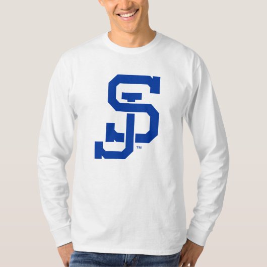 SJ Spartansのロゴ Tシャツ (正面)