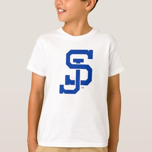 SJ Spartansのロゴ Tシャツ (正面)