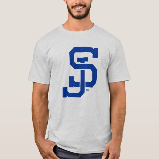 SJ Spartansのロゴ Tシャツ (正面)