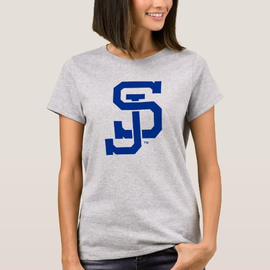 SJ Spartansのロゴ Tシャツ (正面)