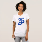 SJ Spartansのロゴ Tシャツ (正面フル)