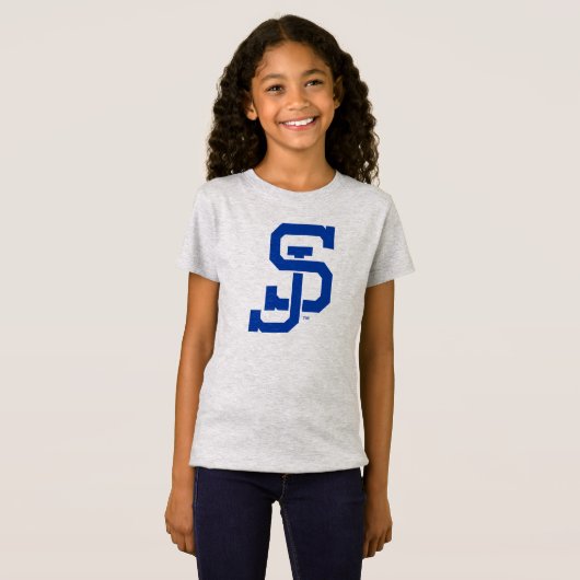 SJ Spartansのロゴ Tシャツ (正面フル)