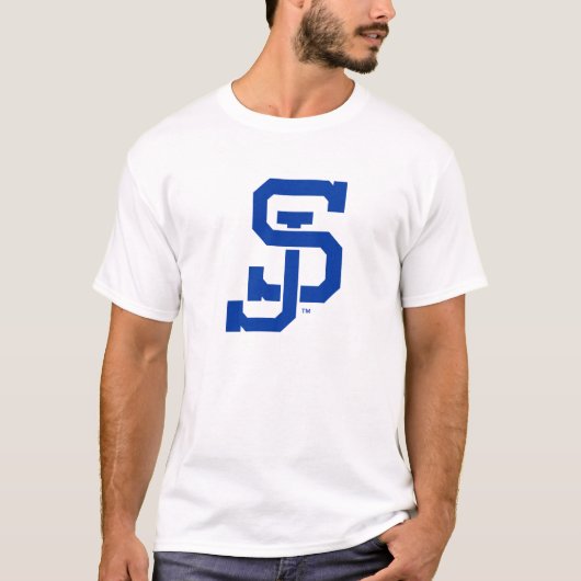 SJ Spartansのロゴ Tシャツ (正面)