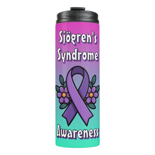 Sjögren's Awareness | Purple Ribbon タンブラー (正面)