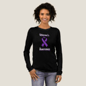 Sjögren's Awareness | Purple Ribbon トライブレンドTシャツ (正面全体)
