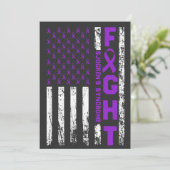 Sjogren's Syndrome Ribbon Fight US Flag シーズンカード (スタンド正面)