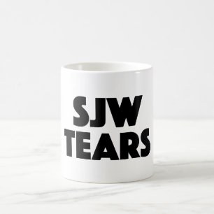 SJWは社会正義の戦士スペシャルの雪片を引き裂きます コーヒーマグカップ