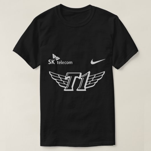 SKテレコムT1冬2013-2014必須Tシャツ Tシャツ (デザイン正面)