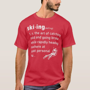 SK用スおもしろいキー定義ユーモアスキー贈答アイディア Tシャツ