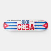 SK8キューバJMTキューバ7 3/4"スケートボードデッキ スケートボード (横)