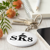 SK8キーチェーン キーホルダー (側面)