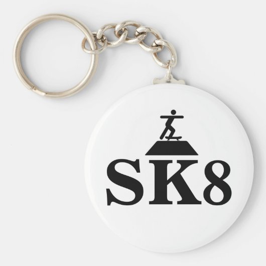 SK8キーチェーン キーホルダー (正面)
