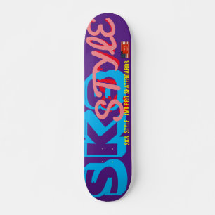 SK8スタイルJMT7 3/4インチスケートボードデッキ スケートボード