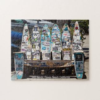 Sk8板ベンチのジグソーパズル ジグソーパズル