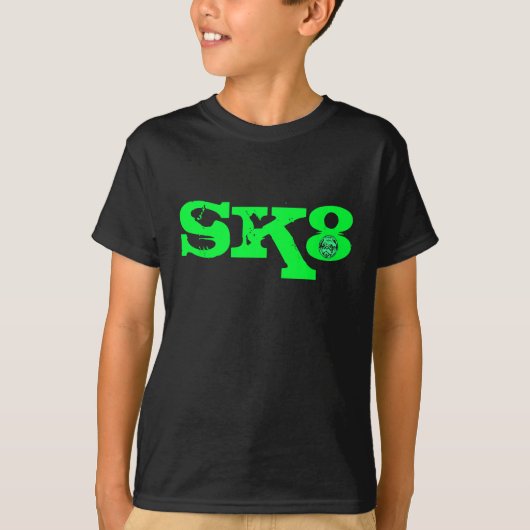 SK8男の子1 Tシャツ (正面)