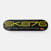 SK876スケートボード、7 3/4インチデッキ スケートボード (横)